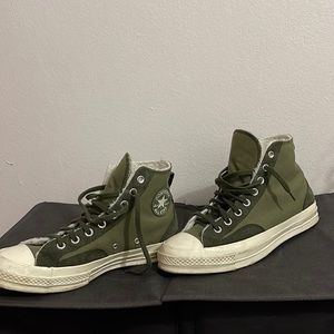 Green Converse Allstars